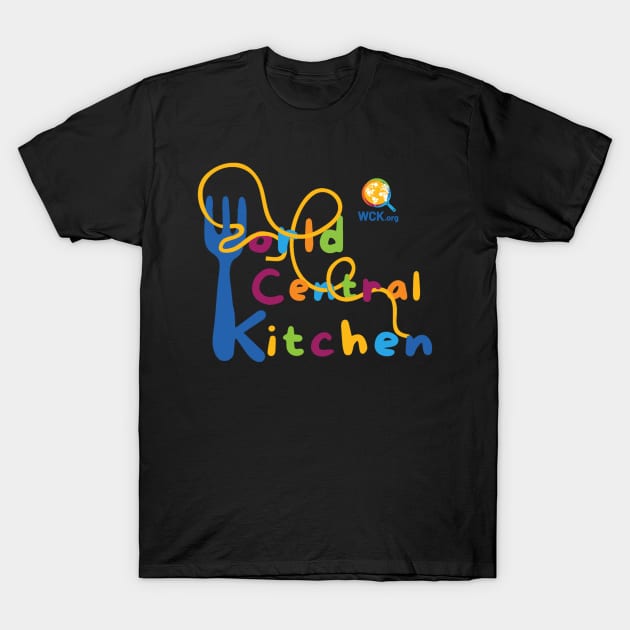 World Central Kitchen Cheer Up The World T-Shirt by D'Java ArtO